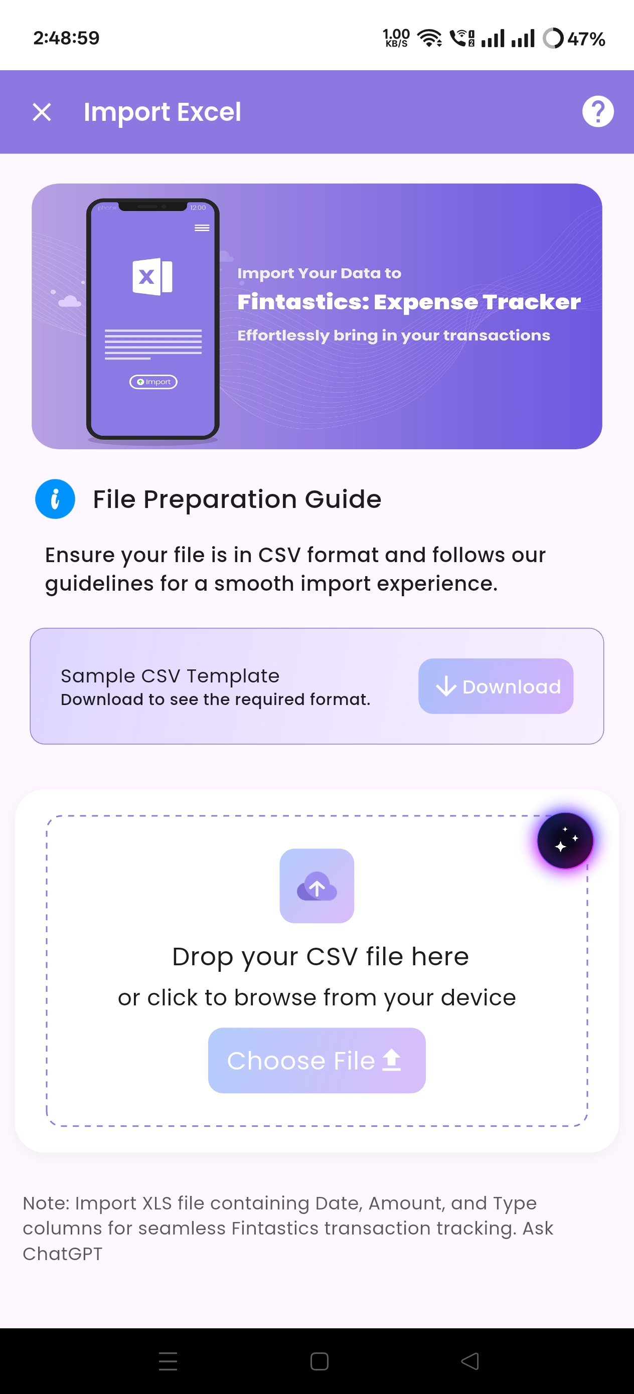 App preview